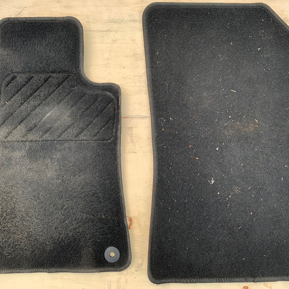 Nettoyage tapis avant